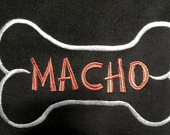 Handmade personalized dog blanket