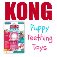 Kong puppy teething toys