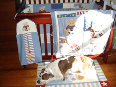 Watching over our son...