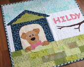 Personalized dog quilt