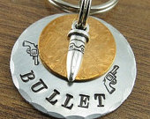 Aluminum & Bronze dog ID tag