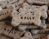 All Natural Blueberry Mini Bones Dog Treats
